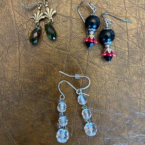 Timeless Trinkets Green Earrings (set of 3)